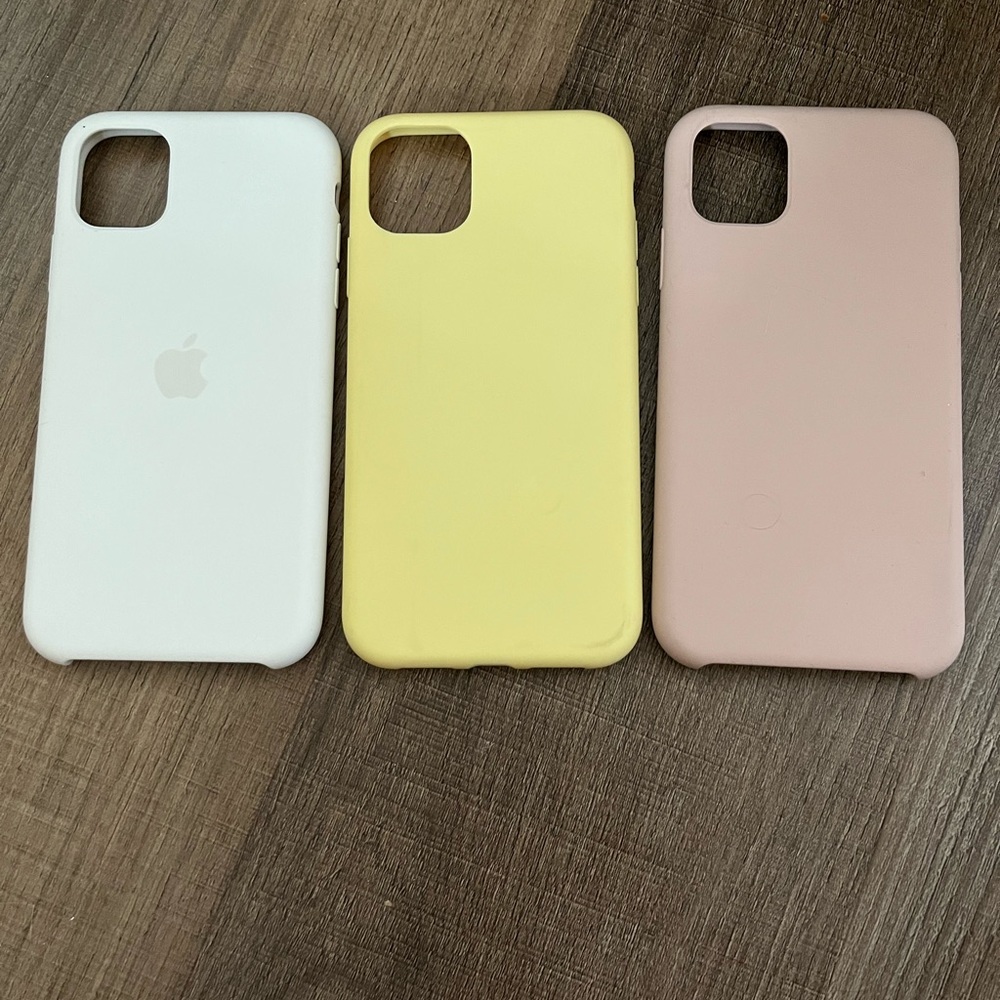 Silicone iPhone 11 cases
